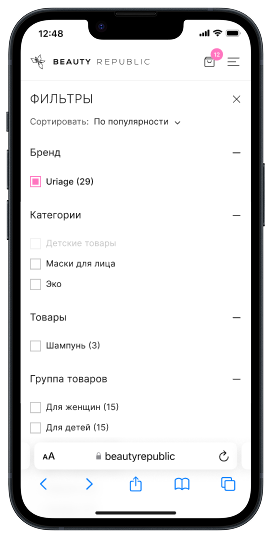 Фото Каталог и фильтры | Фото №0
